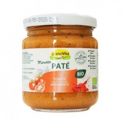 PATE MOUSSE TOMATE ARRABIATA BIO  175GR