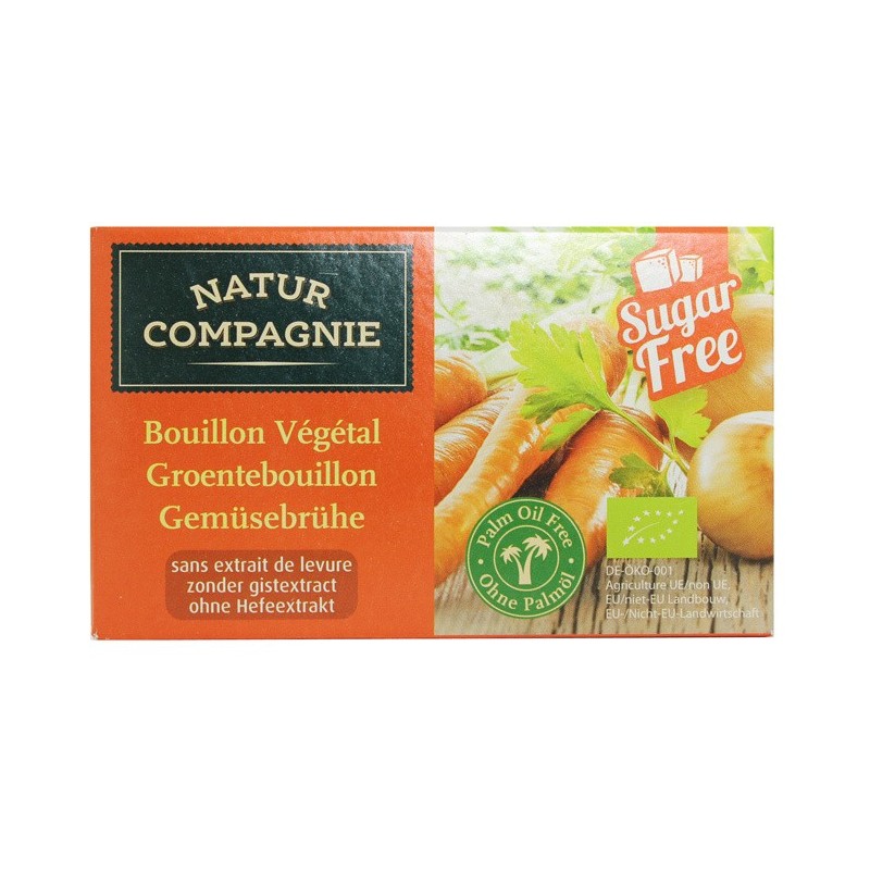 CALDO VEGETAL SIN LEVADURA BIO (8 CUB) 84GR