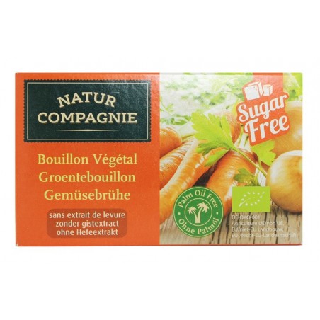 CALDO VEGETAL SIN LEVADURA BIO (8 CUB) 84GR
