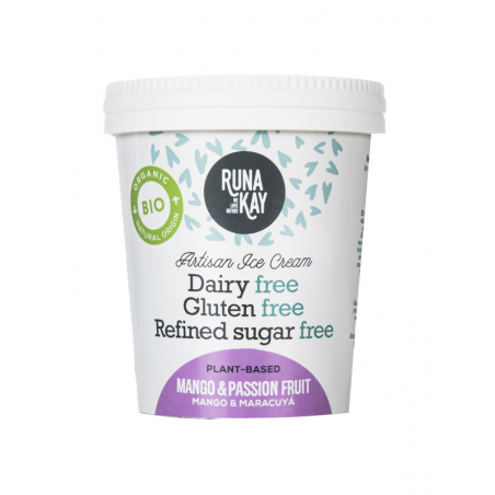 HELADO BIO MANGO Y MARACUYA VEGAN 460 ml