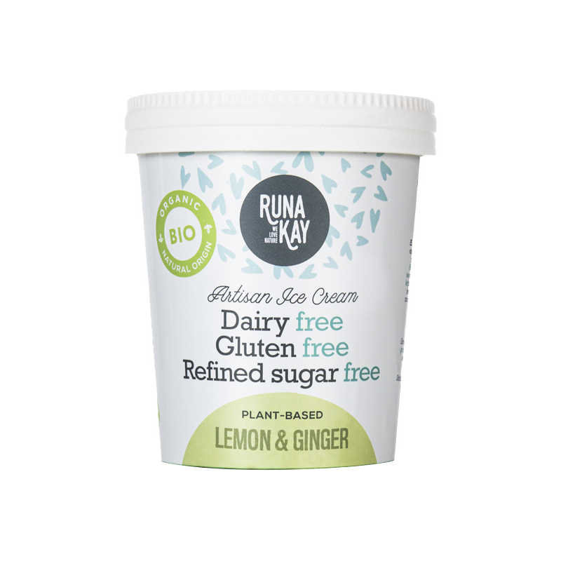 HELADO BIO LIMON Y JENGIBRE VEGAN 460 ml