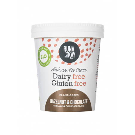HELADO BIO AVELLANA Y CHOCOLATE VEGAN 460 ml