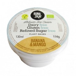 HELADO PLATANO  y  MANGO 130 ml ECO-VEGANO