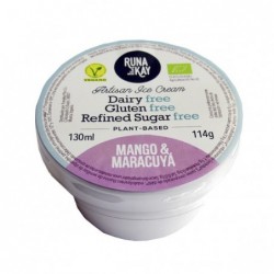 HELADO MANGO  y  MARACUYA 130 ml ECO-VEGANO