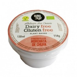 HELADO STRACCIATELLA  y  HORCHATA DE CHUFA 130 ml ECO-VEGANO