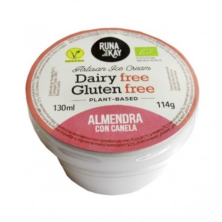 HELADO ALMENDRA CON CANELA 130 ml ECO-VEGANO