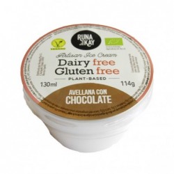 HELADO AVELLANA  y  CHOCOLATE 130 ml ECO-VEGANO
