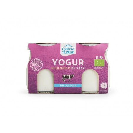 REFRIG YOGUR DE VACA BIO SIN LACTOSA 2X125g