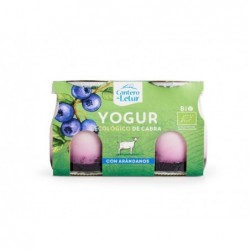 REFRIG YOGUR DE CABRA CON ARANDANOS BIO 2x125g