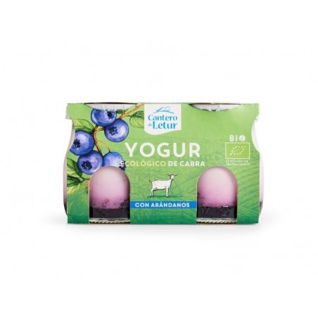 REFRIG YOGUR DE CABRA CON ARANDANOS BIO 2x125g