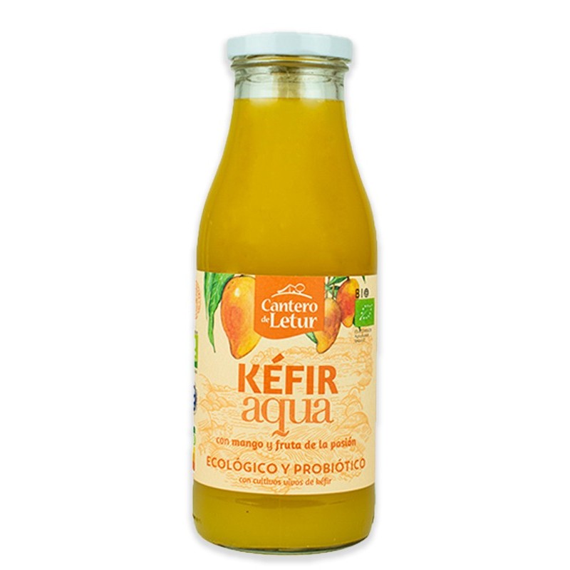 REFRIG KEFIR AQUA BIO MANGO Y FRUTA DE LA PASION 500 ML
