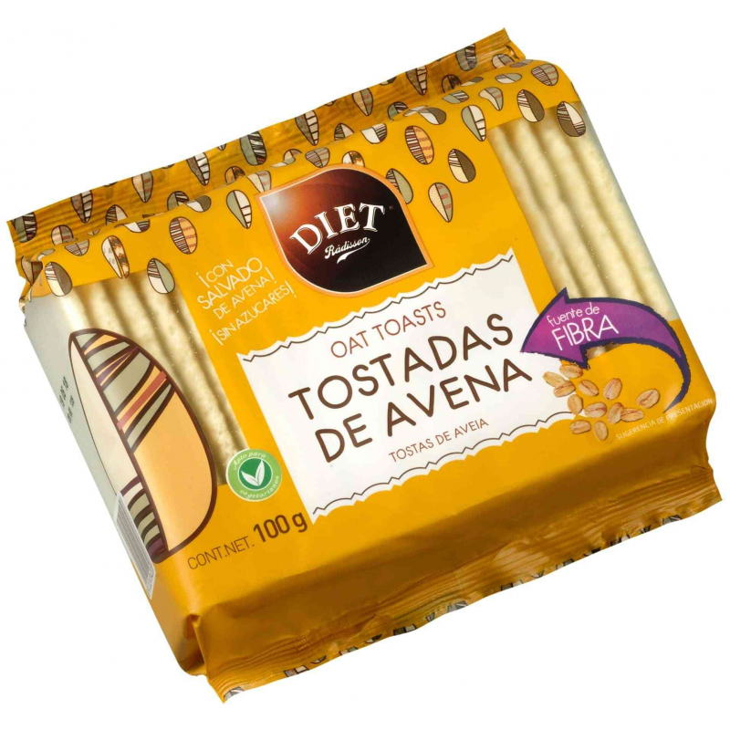 TOSTADAS AVENA 100GR