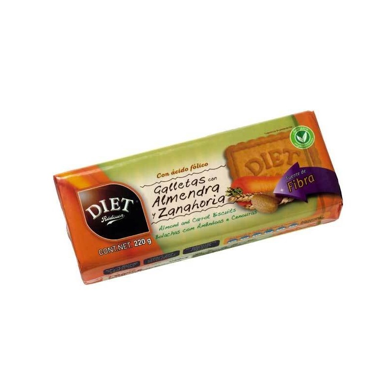 GALLETAS ALMENDRA ZANAHORIA 220GR
