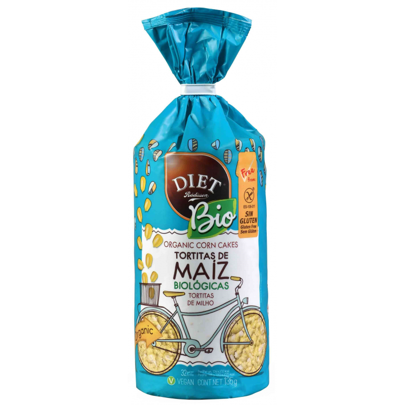TORTITAS DE MAIZ BIO SIN GLUTEN 135GR