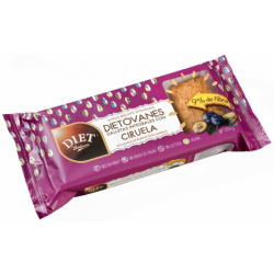 DIETOVANES INTEGRALES CON CIRUELA 250 GR