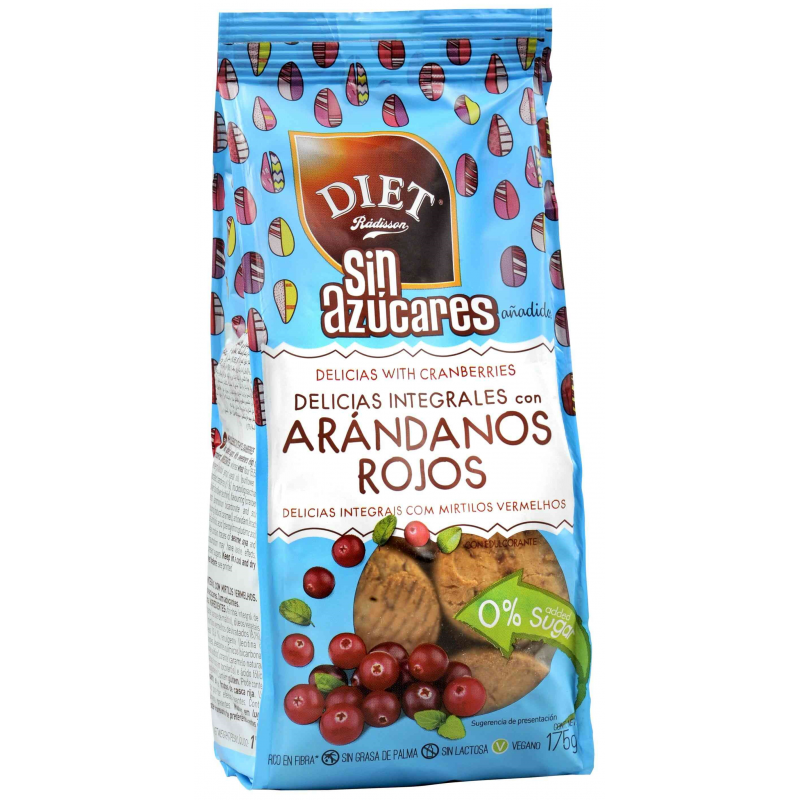 DELICIAS ARANDANOS S AZ  175 GR