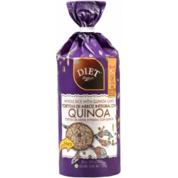 TORTITAS DE ARROZ  Y QUINOA SIN GLUTEN 130 GR