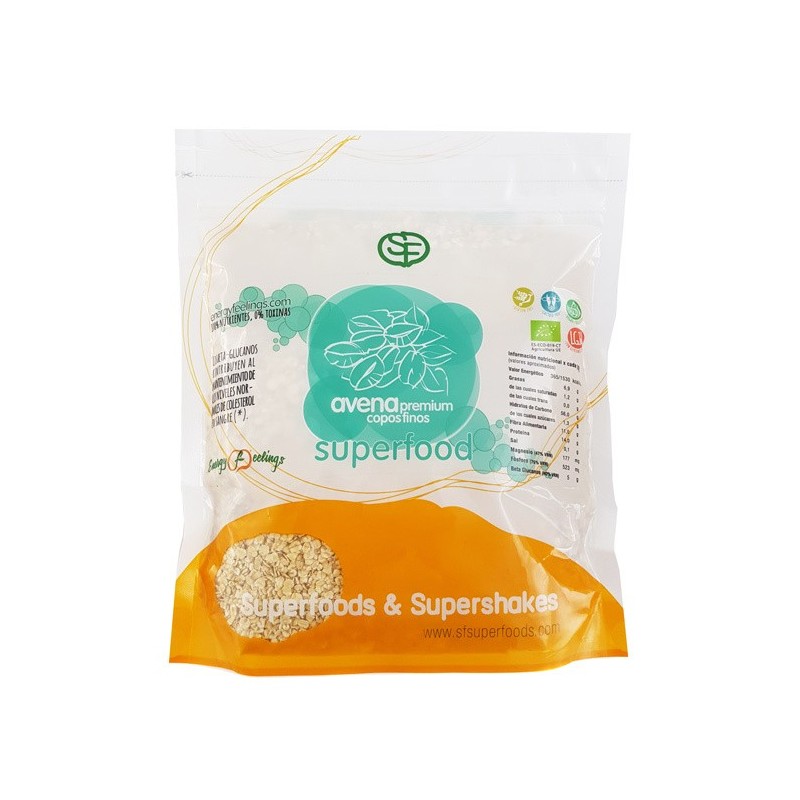 COPOS DE AVENA FINOS ECO 'SIN GLUTEN' 500 GR