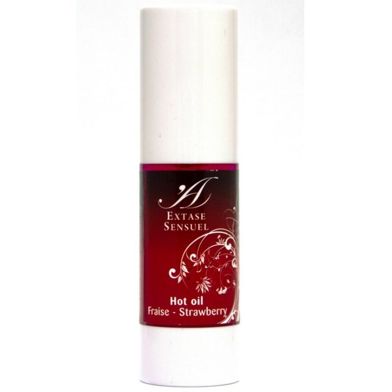 EXTASE SENSUAL - ACEITE ESTIMULANTE CALOR FRESA 30 ML EXTASE SENSUAL - ACEITE ESTIMULANTE CALOR FRESA 30 ML