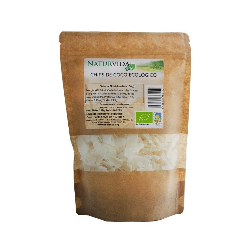 CHIPS DE COCO BIO 150GR