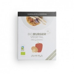 HAMBURGUESA  VEGETAL SEITAN SHIITAKE Y PIMIENTO BIO LD 160 G