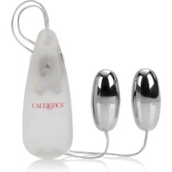 CALEXOTICS - BALAS VIBRADORAS PLATEADAS DUO