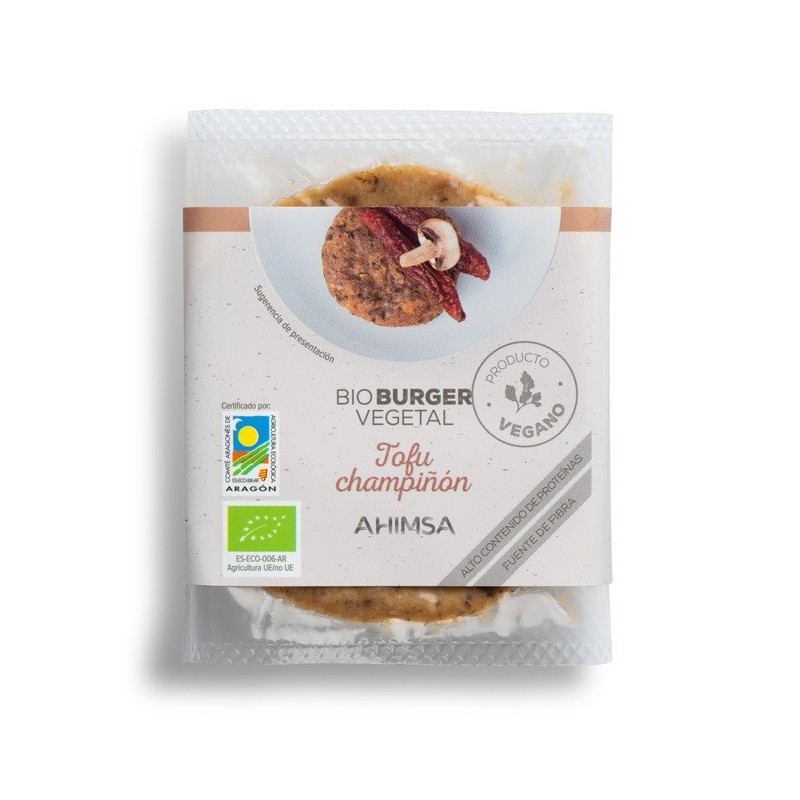 REFRIG HAMBURGUESA VEGETAL BIO  TOFU CHAMPIÑON 160G