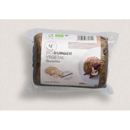 REFRIG HAMBURGUESA VEGETAL BIO CHAMPIÑON FAM  750GR