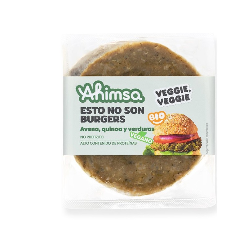 REFRIG HAMBURGUESA VEGETAL BIO AVENA, QUINOA Y VERDURAS 160 GR