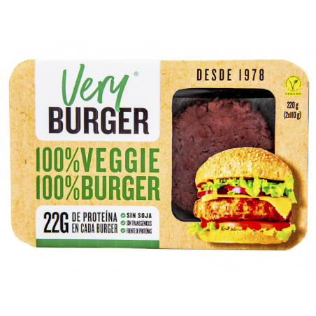 REFRIG VERY BURGUER VEGETAL (hamburguesa vegana) 220 g