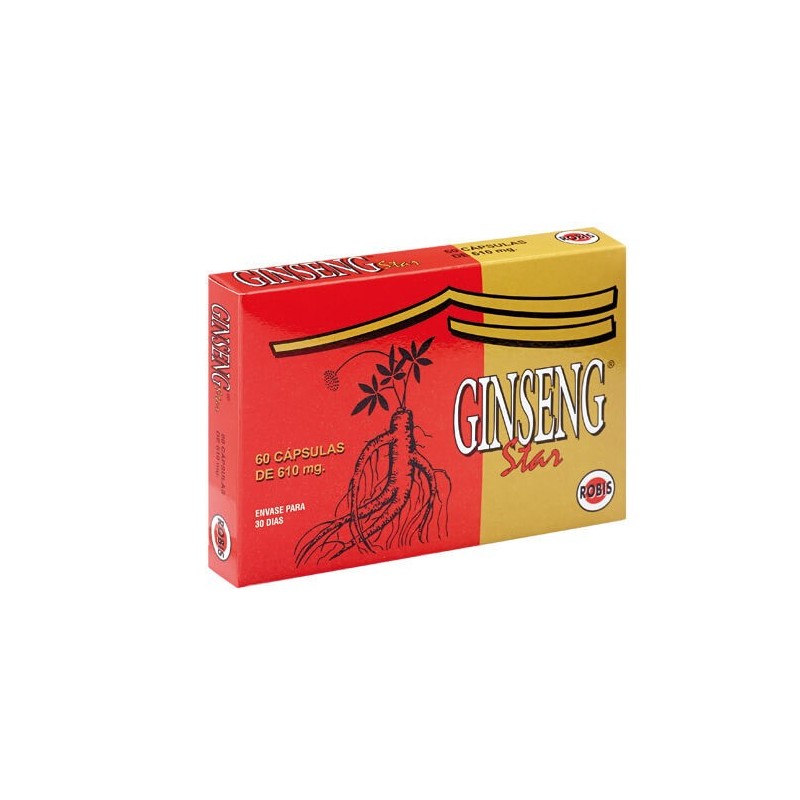 GINSENG STAR 60 CAPS 500MG