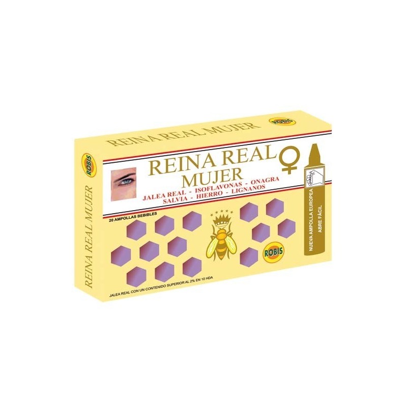 REINA REAL MUJER 20 AMP 10ML