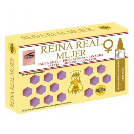 REINA REAL MUJER 20 AMP 10ML