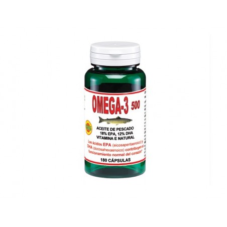 OMEGA 3 500 180 CAPS 500MG