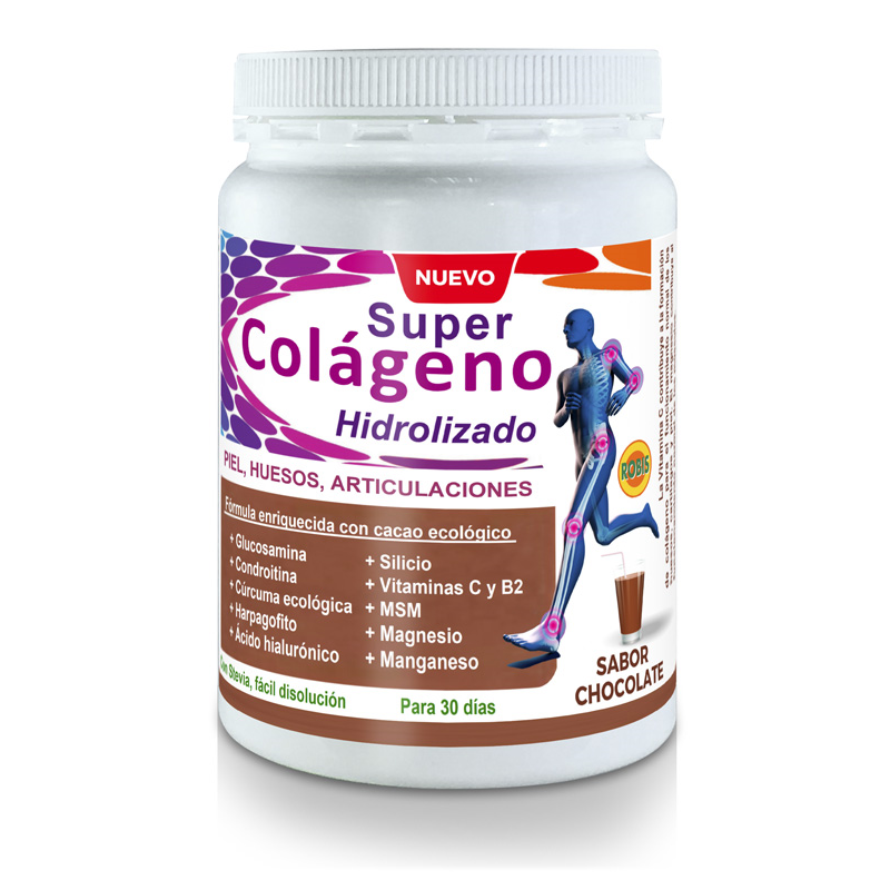 SUPER COLÁGENO HIDROLIZADO (SABOR CHOCOLATE) 300GR