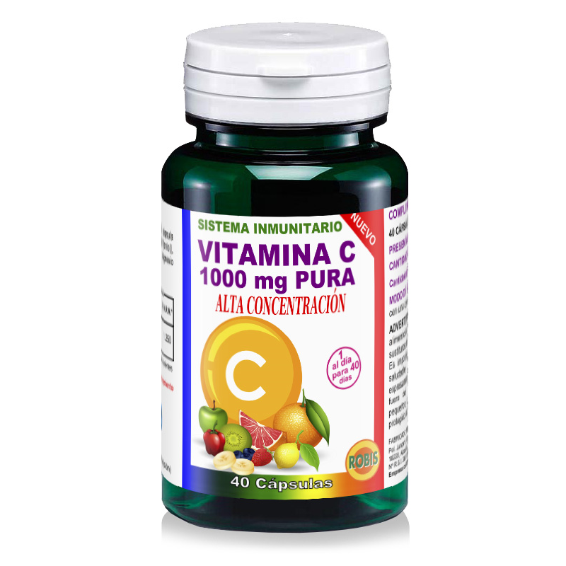 VITAMINA C 1000MG 40 cáps