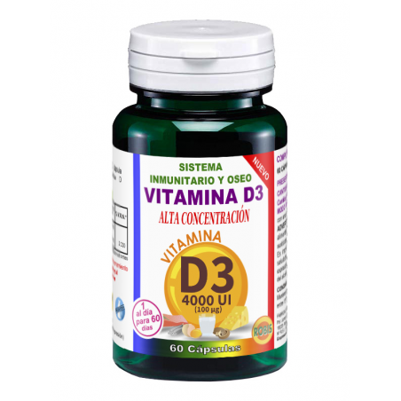 VITAMINA D3 4000UI  60 cáps