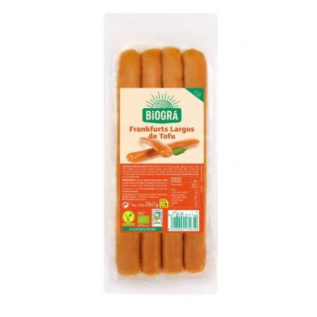 REFRIG SALCHICHA VEGETAL TOFU FRANKFURT LARGA 260 g