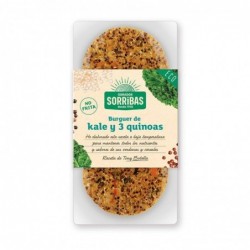 REFRIG BURGER VEGETAL DE KALE Y 3 QUINOAS 160 g