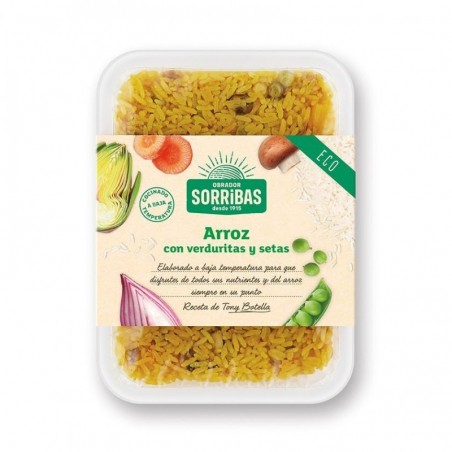 REFRIG  ARROZ CON VERDURITAS Y SETAS 200 g