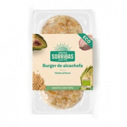 REFRIG BURGER VEGETAL DE ALCACHOFA 160g Sorribas