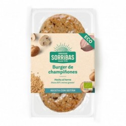 REFRIG BURGER VEGETAL DE CHAMPIÑONES 160g Sorribas