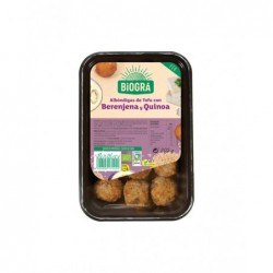 ALBÓNDIGAS BIO DE TOFU, BERENJENAS Y QUINOA 205 g