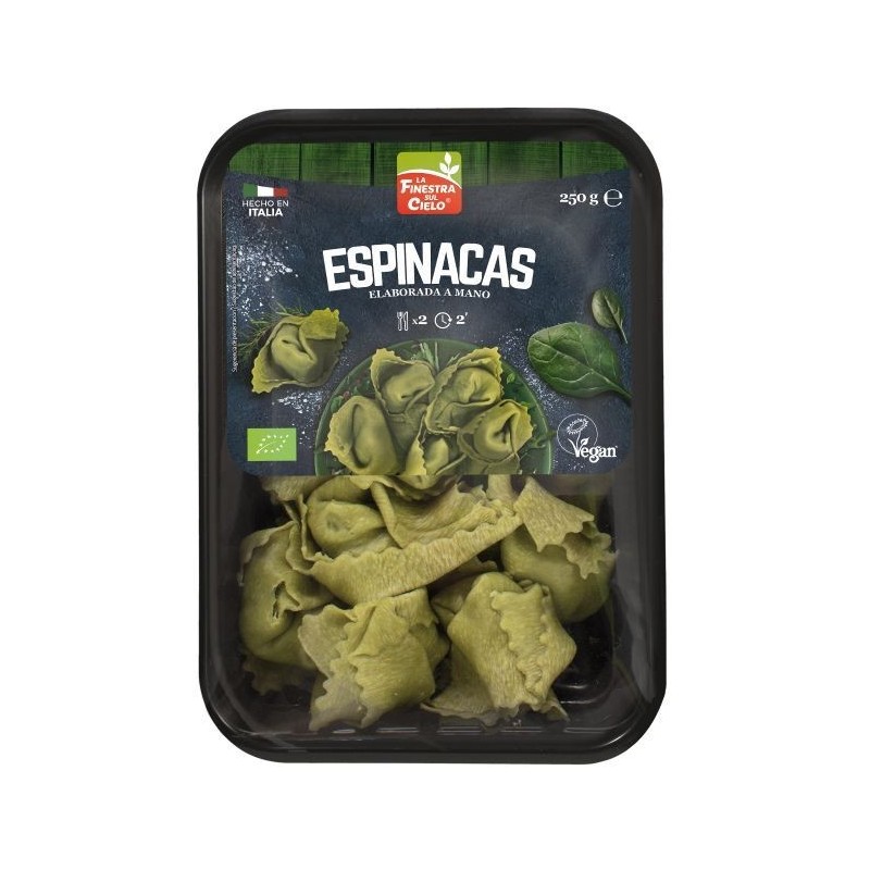 REFRIGERADO PANZEROTTO DE ESPINACAS  y  QUESO VEGAN  250G - FINESTRA