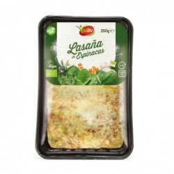 REFRIG LASAÑA BIO DE ESPINACAS VEGAN  y  GLUTEN FREE  250G