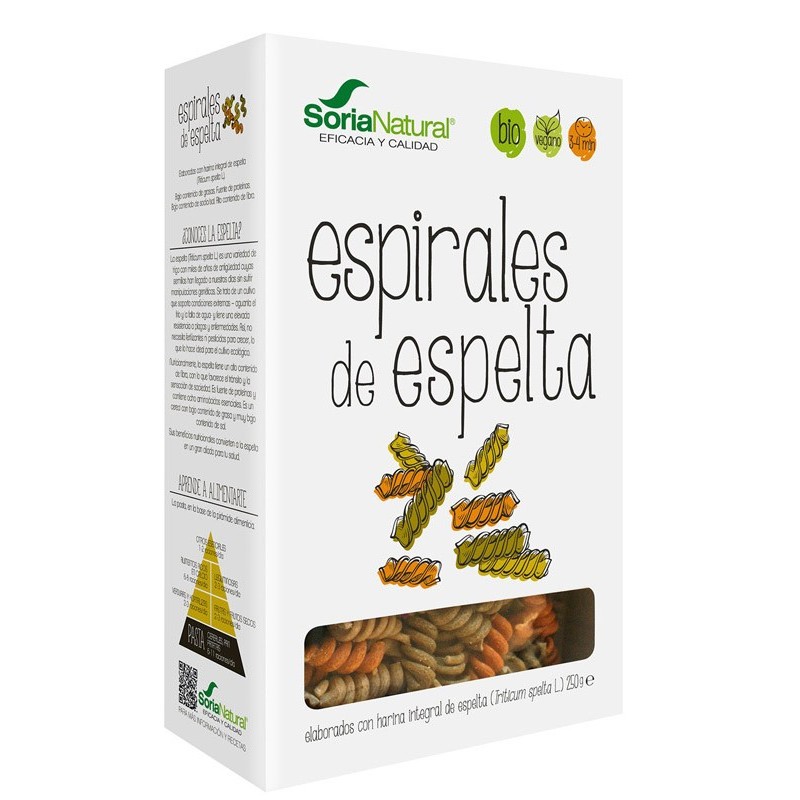 ESPIRALES INTEGRALES DE ESPELTA 250 GR