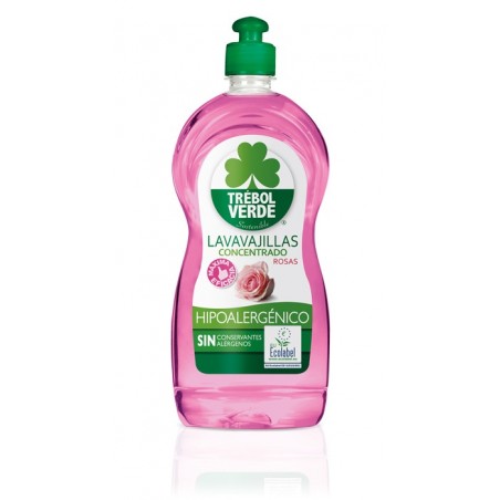 LAVAVAJILLAS ROSAS ECOLOGICO  750ML