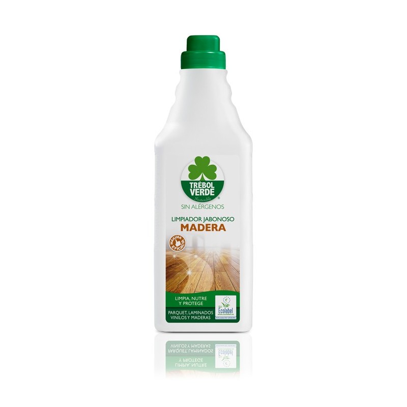 LIMPIADOR SUELO JABONOSO MADERA Y PARQUET ECOLOGICO 1 L
