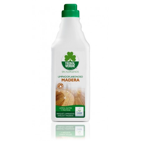 LIMPIADOR SUELO JABONOSO MADERA Y PARQUET ECOLOGICO 1 L