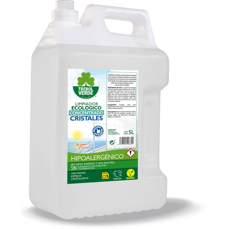 LIMPIADOR CRISTALES ECOLOGICO  5 L
